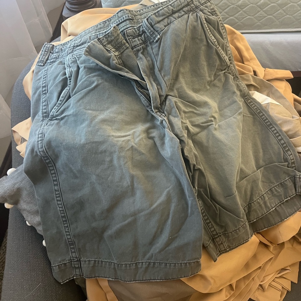American Eagle Outfitters Green Cargo Shorts